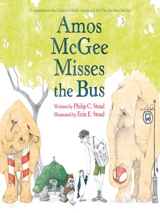Cover image for Amos McGee Misses the Bus